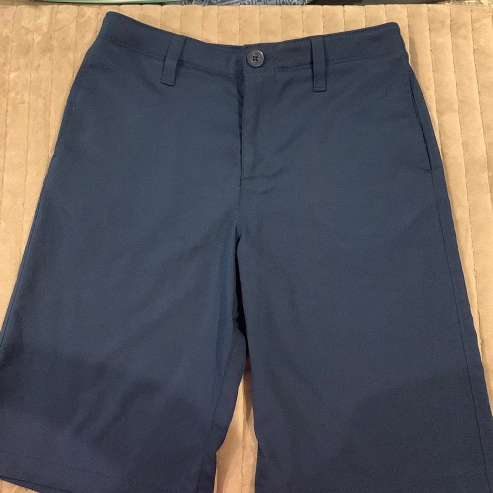 Boys Under Armour navy shorts